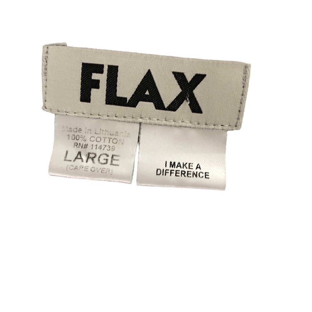 Flax Button Front Top With Peblum - image 6